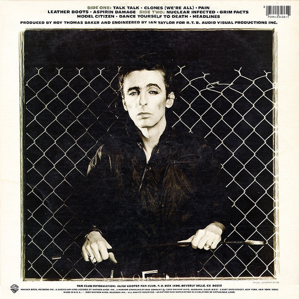 Alice Cooper (2) : Flush The Fashion (LP, Album, Win)