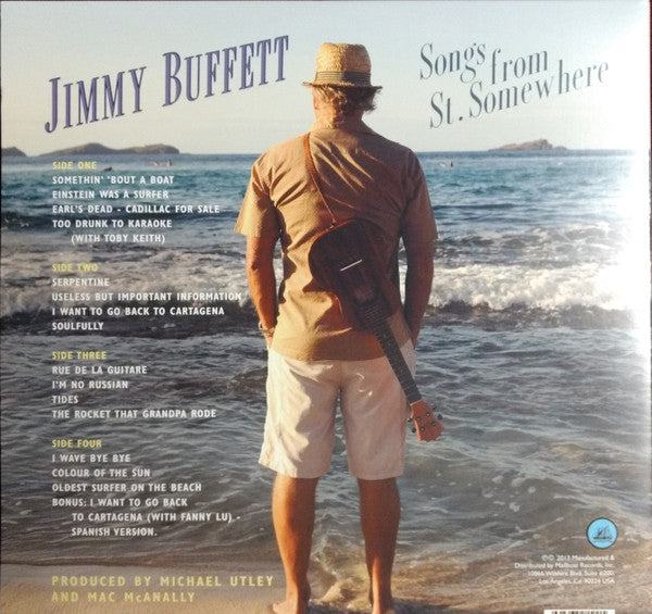 Jimmy Buffett : Songs From St. Somewhere  (2xLP, Album, 180)
