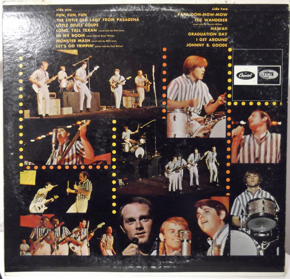 The Beach Boys : Concert (LP, Album, Mono, Los)