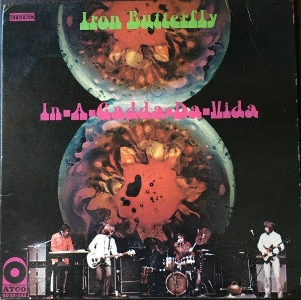 Iron Butterfly : In-A-Gadda-Da-Vida (LP, Album)