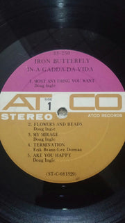 Iron Butterfly : In-A-Gadda-Da-Vida (LP, Album)