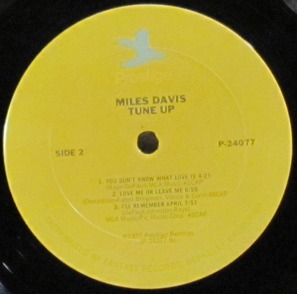 Miles Davis : Tune Up (2xLP, Comp, RM)