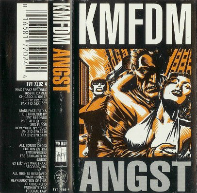 KMFDM : Angst (Cass, Album, SR,)