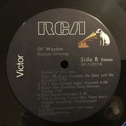 Waylon Jennings : Ol' Waylon (LP, Album, RE, Ind)