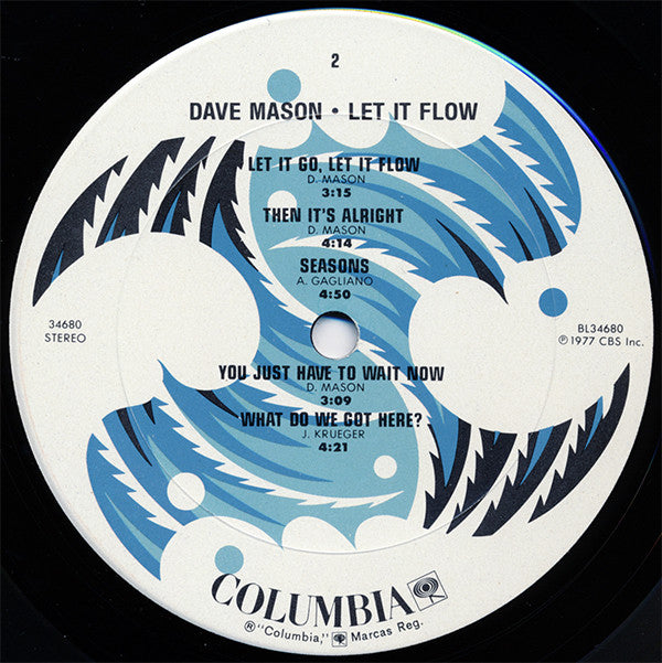 Dave Mason : Let It Flow (LP, Album, Pit)