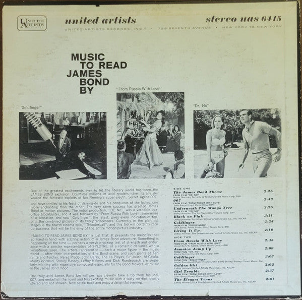Various : Music To Read James Bond By (LP, Comp)