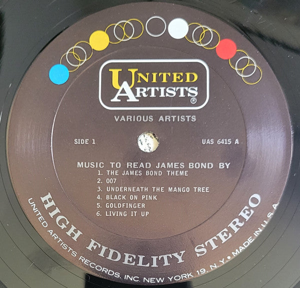 Various : Music To Read James Bond By (LP, Comp)