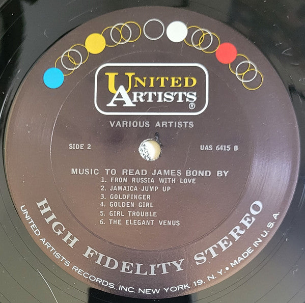 Various : Music To Read James Bond By (LP, Comp)