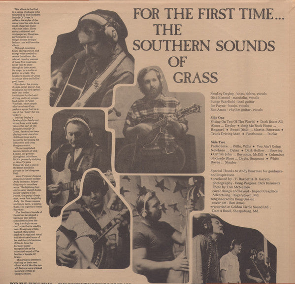 Southern Sounds Of Grass : For The First Time (LP, Album)