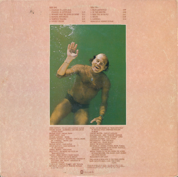 Jimmy Buffett : Changes In Latitudes, Changes In Attitudes (LP, Album, Ter)