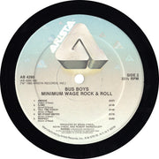 The Bus Boys : Minimum Wage Rock & Roll (LP, Album, Hau)