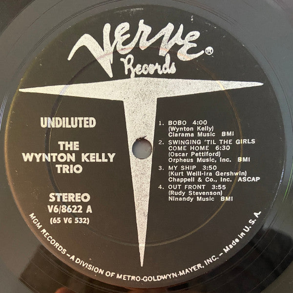 Wynton Kelly Trio : Undiluted (LP, Album)