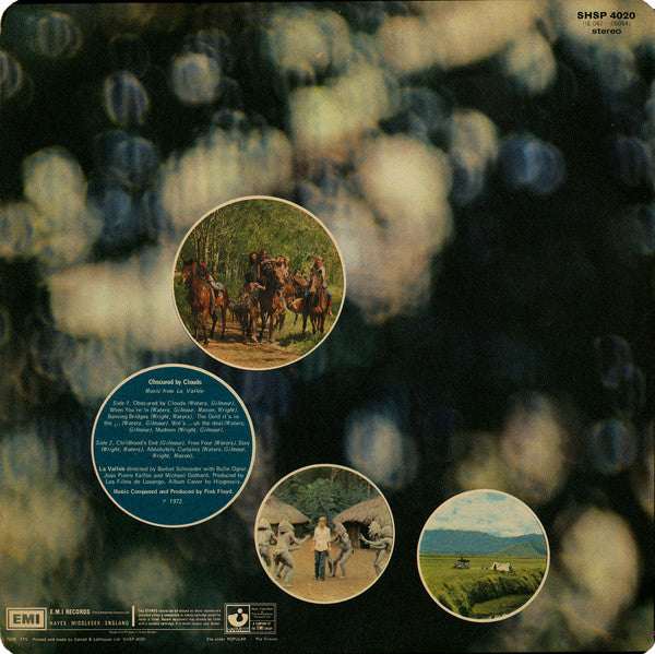 Pink Floyd : Obscured By Clouds (LP, Album, RP)