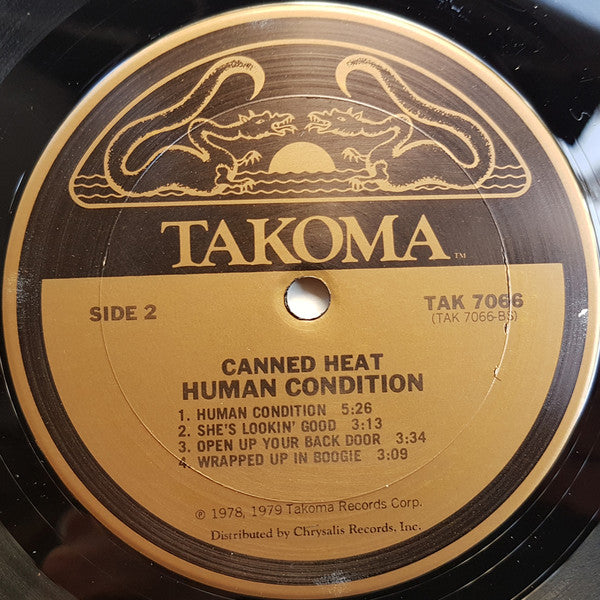Canned Heat : Human Condition (LP, Album, San)