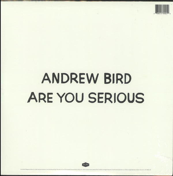 Andrew Bird : Are You Serious (LP, Album)