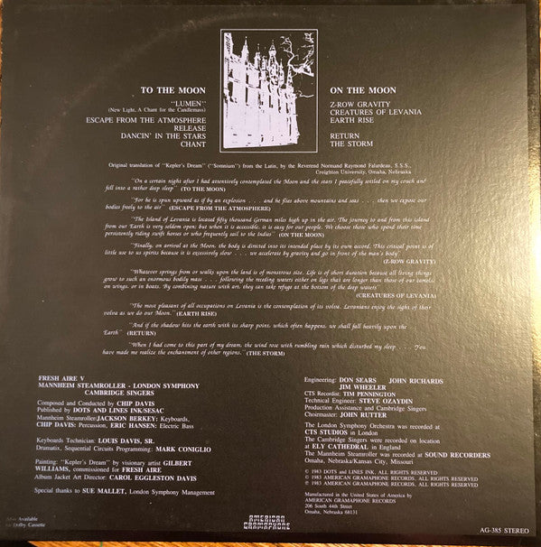 Mannheim Steamroller : Fresh Aire V (LP, Album)