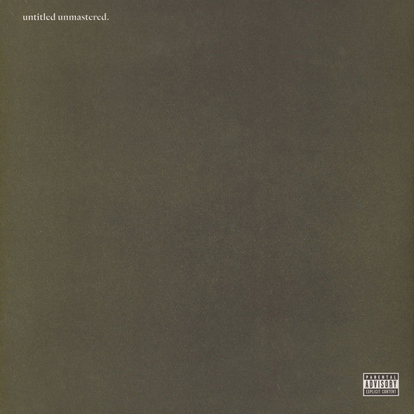 Kendrick Lamar : Untitled Unmastered. (LP, Album, SS/)