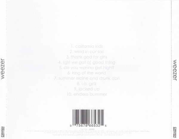 Weezer : Weezer (CD, Album)