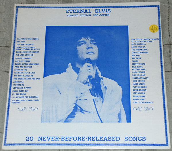 Elvis Presley : Eternal Elvis (LP, Comp, Ltd, Unofficial)