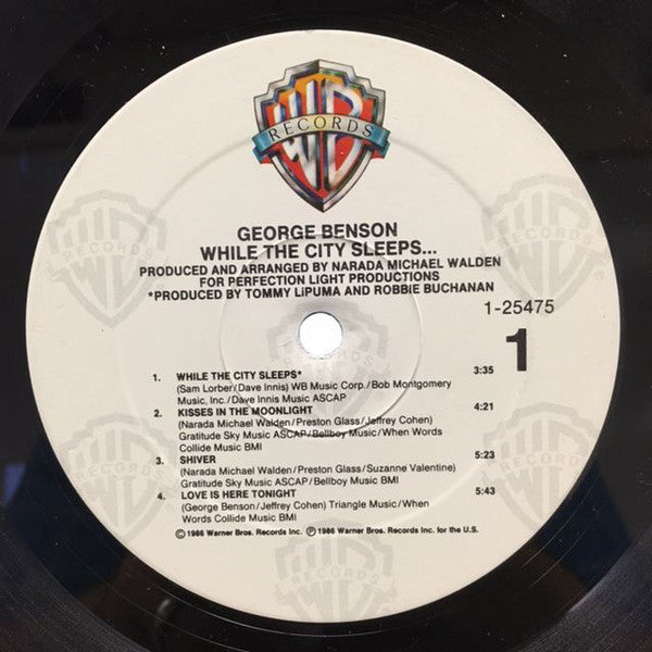George Benson : While The City Sleeps... (LP, Album, All)