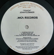 John Klemmer : Touch (LP, Album, Ltd, RE, RM, RP)
