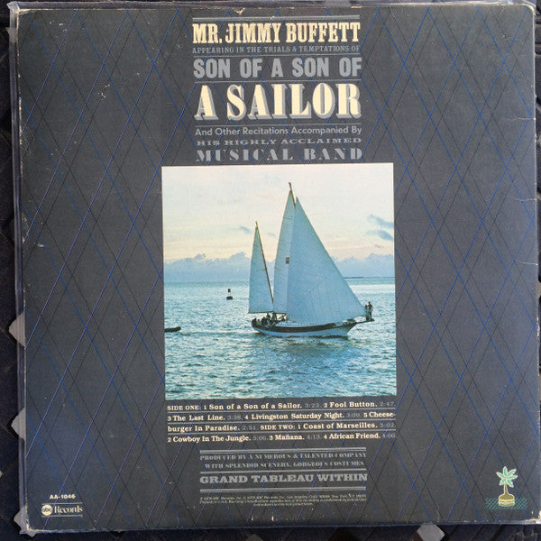 Jimmy Buffett : Son Of A Son Of A Sailor (LP, Album, SP )