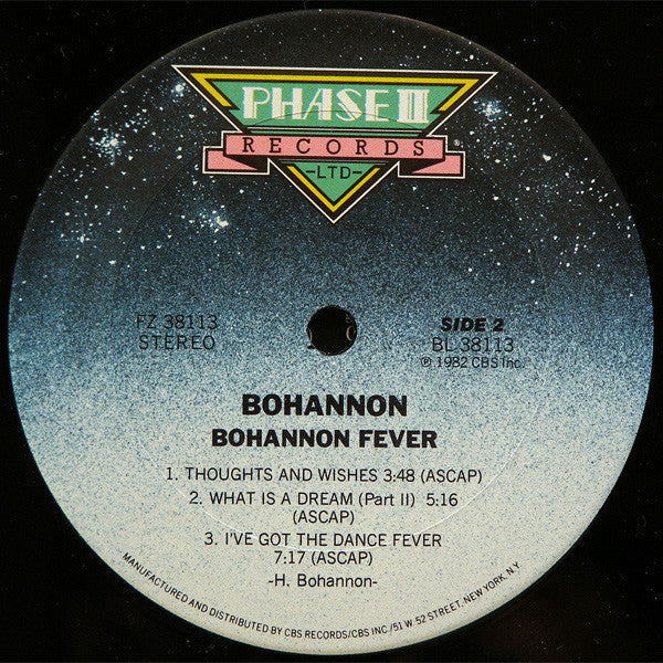Bohannon* : Bohannon Fever (LP, Album)