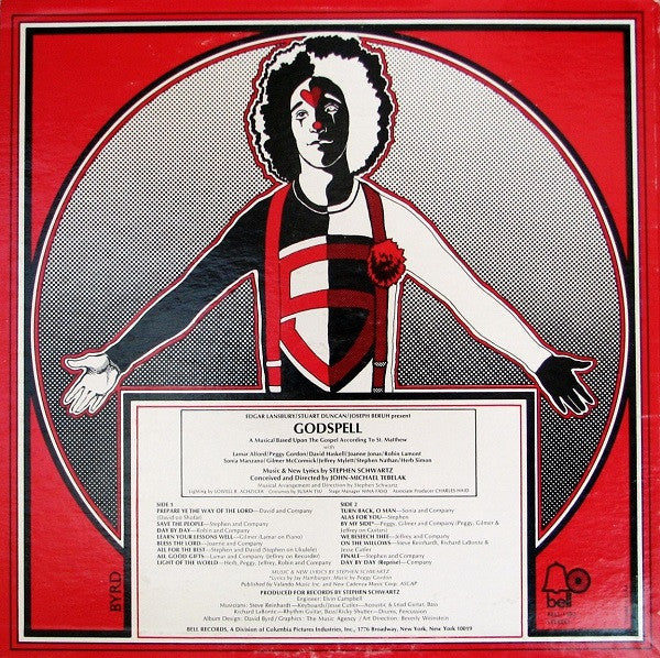 "Godspell" Original Cast : Godspell (LP, Album, Mon)