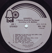 "Godspell" Original Cast : Godspell (LP, Album, Mon)