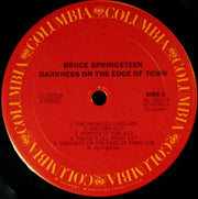Bruce Springsteen : Darkness On The Edge Of Town (LP, Album, San)