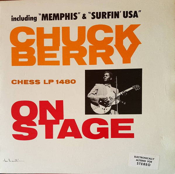 Chuck Berry : Chuck Berry On Stage (LP, Album, RE)
