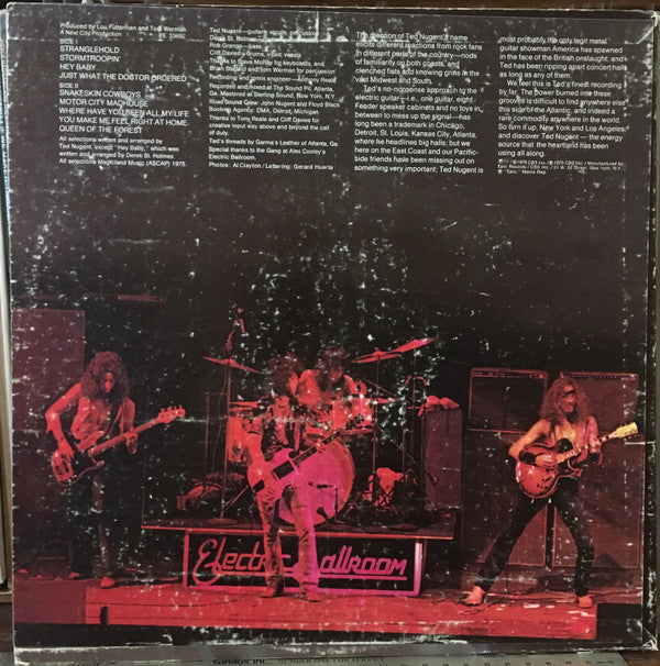 Ted Nugent : Ted Nugent (LP, Album, Ter)