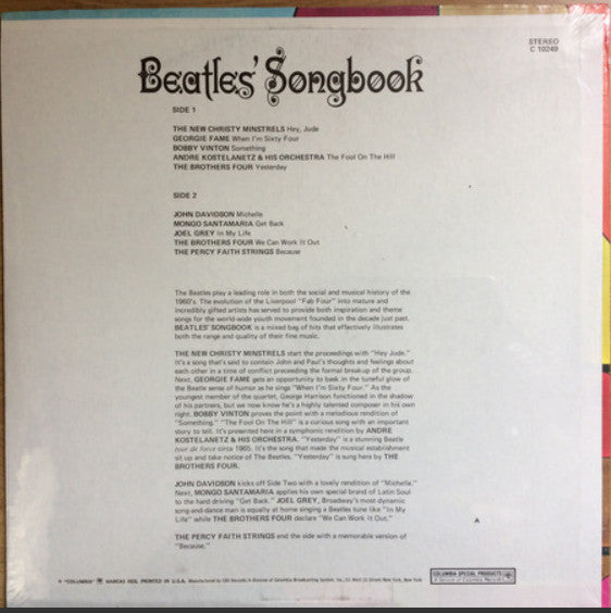 Various : Beatles' Songbook (LP, Album, Comp)