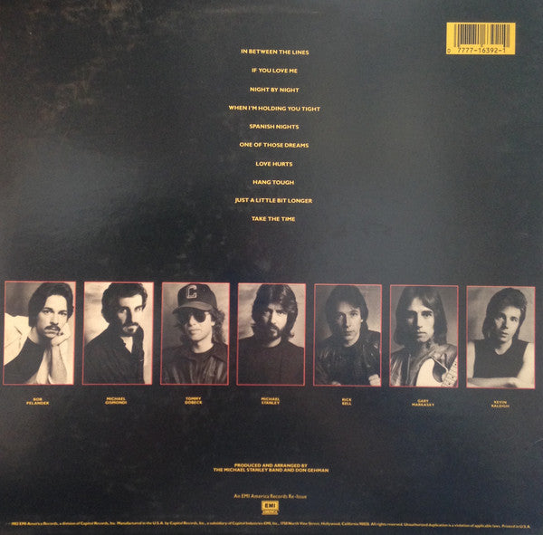 Michael Stanley Band : MSB (LP, Album, RE)