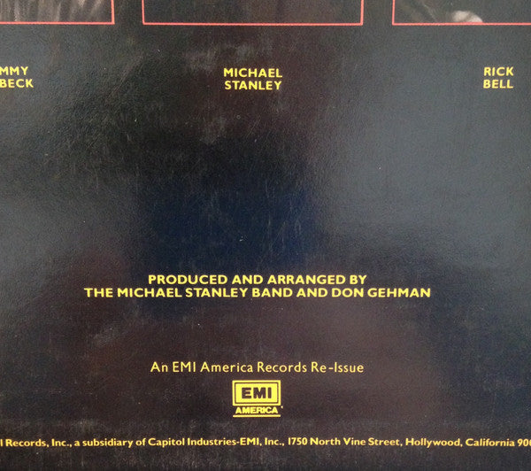 Michael Stanley Band : MSB (LP, Album, RE)