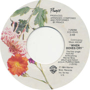Prince : When Doves Cry (7", Single, Styrene, All)