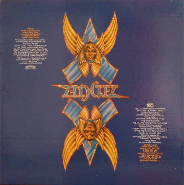 Angel (24) : On Earth As It Is In Heaven (LP, Album, San)