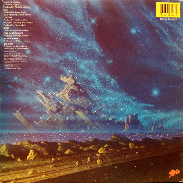 The Jacksons : Victory (LP, Album, Pit)
