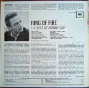 Johnny Cash : Ring Of Fire (The Best Of Johnny Cash) (LP, Comp, Hol)