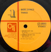 Bob James : Three (LP, Album, Gat)