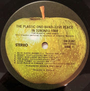 The Plastic Ono Band : Live Peace In Toronto 1969 (LP, Album, L.A)