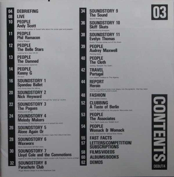 Various : Debut LP Magazine - Issue 04 (LP, Comp)