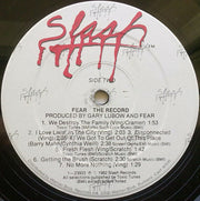 Fear (3) : The Record (LP, Album, RE, Spe)