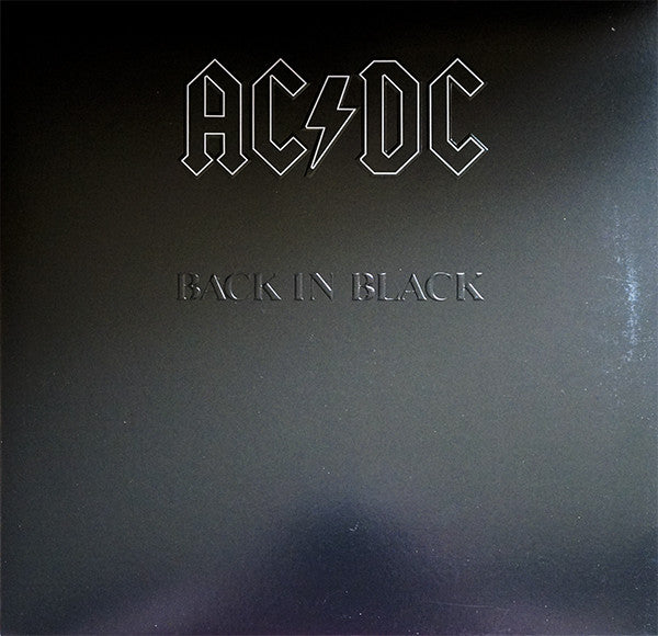 AC/DC : Back In Black (LP, Album, RE, RM, MPO)