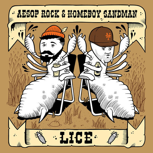 Aesop Rock & Homeboy Sandman : Lice (12", EP)