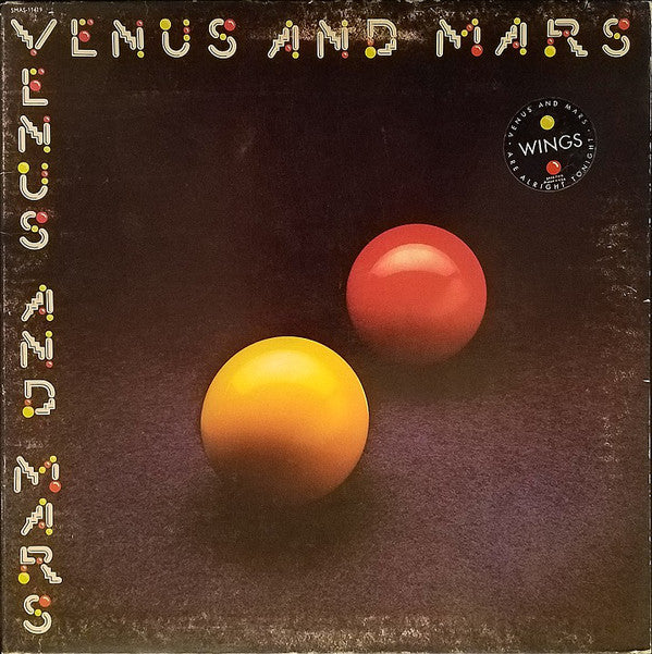 Wings (2) : Venus And Mars (LP, Album, Gat)