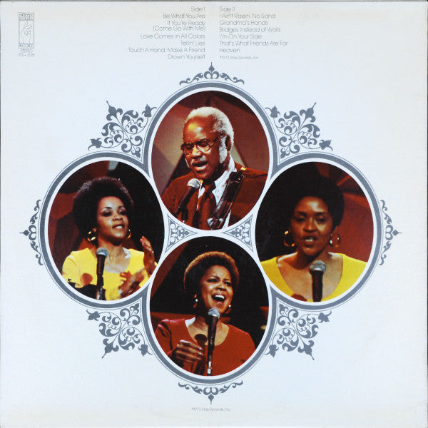 The Staple Singers : Be What You Are (LP, Album, Mon)