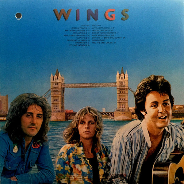 Wings (2) : London Town (LP, Album, Los)
