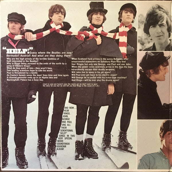 The Beatles : Help! (Original Motion Picture Soundtrack) (LP, Album, Scr)