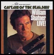 William Shatner : Captain Of The Starship - William Shatner Live! (2xLP, Album, RE)